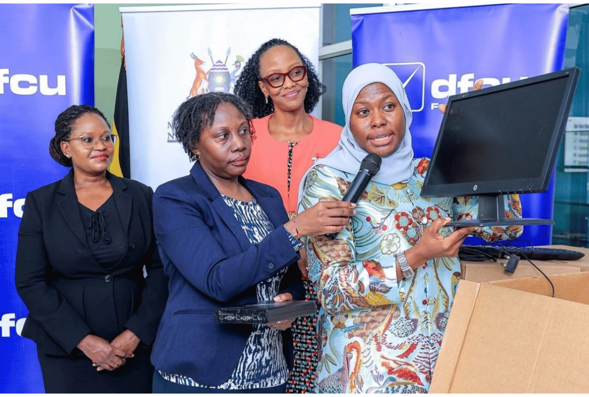 Uganda&rsquo;s ICT Ministry Receives 100 Computers from dfcu to Boost Digital Learning